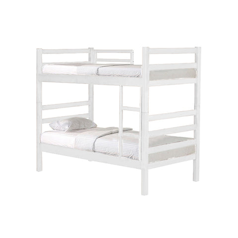 Image of Stella Series5 Solid Rubber Wood Bunk Bed with Pull-Out Add On Option Single/SuperSingle Size