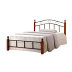 Julie Series 7 Queen Metal Bed Frame Collection w/ Optional Mattress Add On