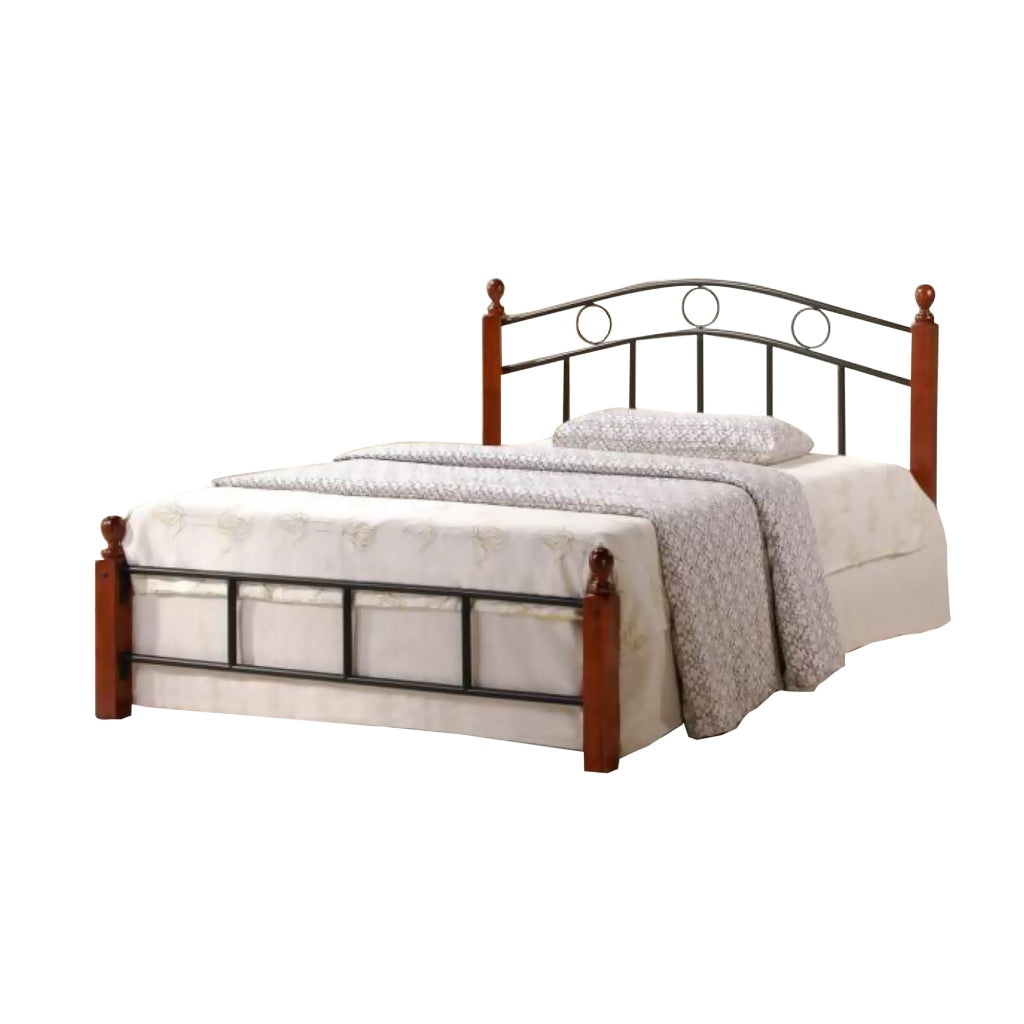 Julie Series 7 Queen Metal Bed Frame Collection w/ Optional Mattress Add On