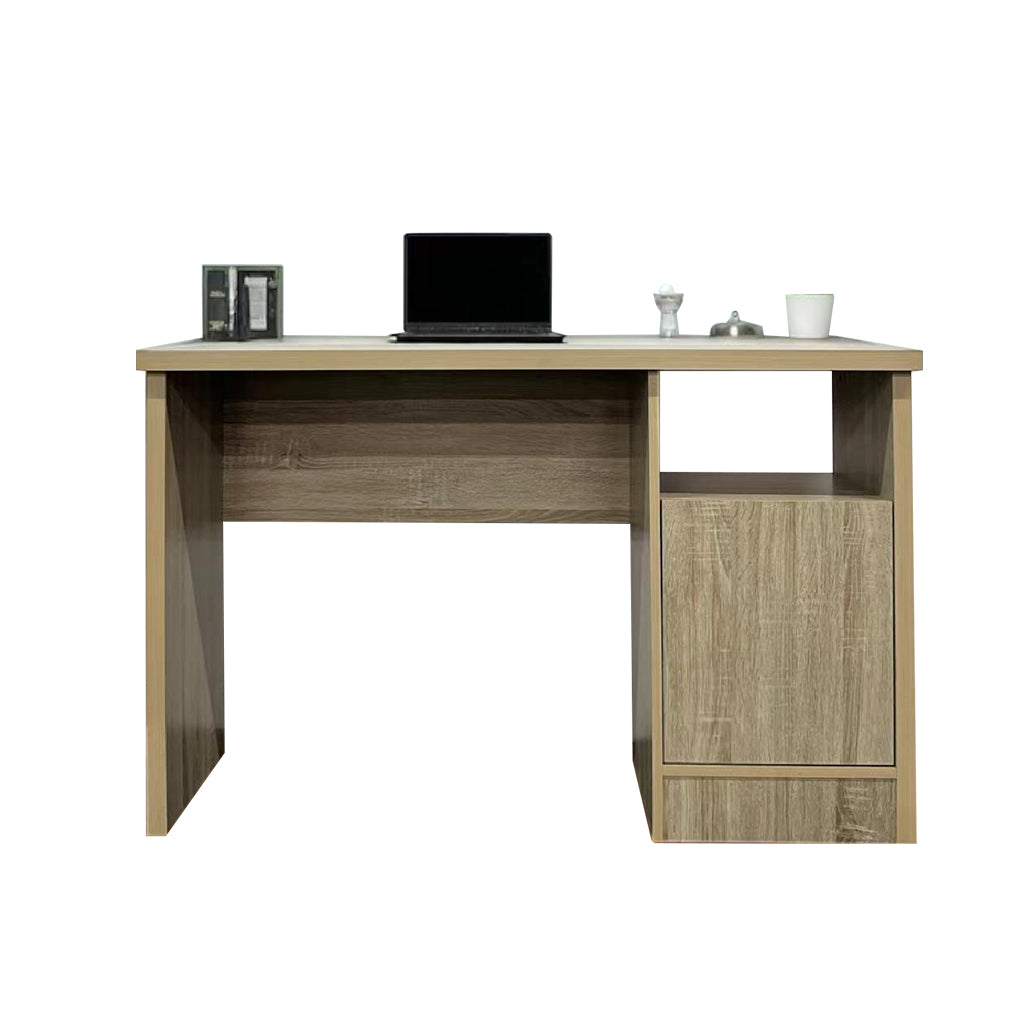 Bramy Study Table Computer Office Table In Natural Colour. Fully Assembly