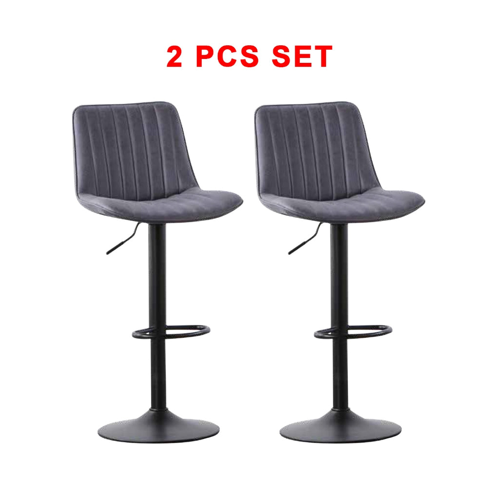 Hendrix Series 7 High Island Chair Bar Stool Chair Steel Legs