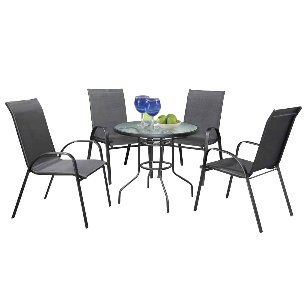 Chane Outdoor Table with Chair Sets Garden or Balcony Coffee or Tea Table Area