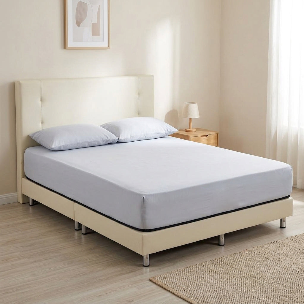 Zooey PetFriendly Scratch-Resistant Bed Frame with Mattress in 48 Colours - All Sizes
