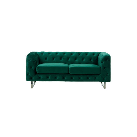 Image of Nottingham Chesterfield 1/2/3 Seater Velvet Fabric Sofa In 3 Colours