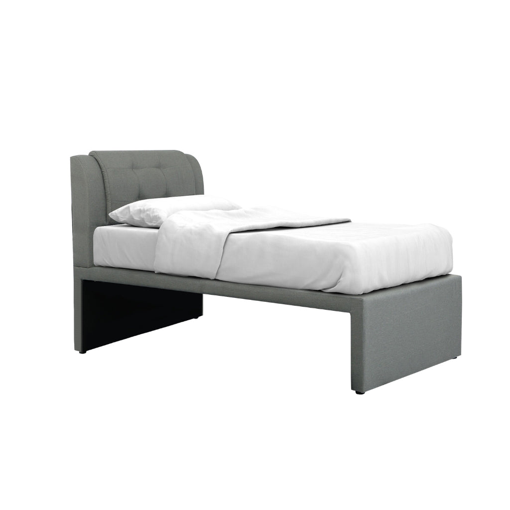 Neeka Single / Super Single/Queen Bed Frame w/ Mattress Option - 4 Available Colours