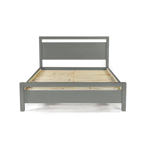 Image of Sinna Queen Solid Rubberwood Bed Frame w/ Underbed Space - With Mattress Option