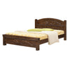 Gianna Series H Wooden Bed Frame Queen and King Size in Cappuccino Color