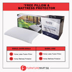 Honey Energise Flex 12.5" Anti-Static 7-Zone Pocket Spring Mattress FREE PILLOW - All Sizes