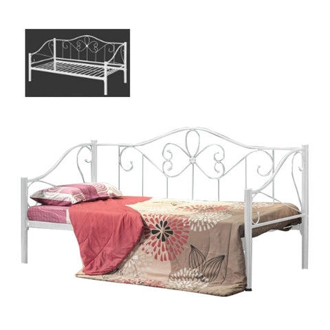 Image of Omara Series Metal/Wood Bed Frame with Double Decker Collection - All Sizes