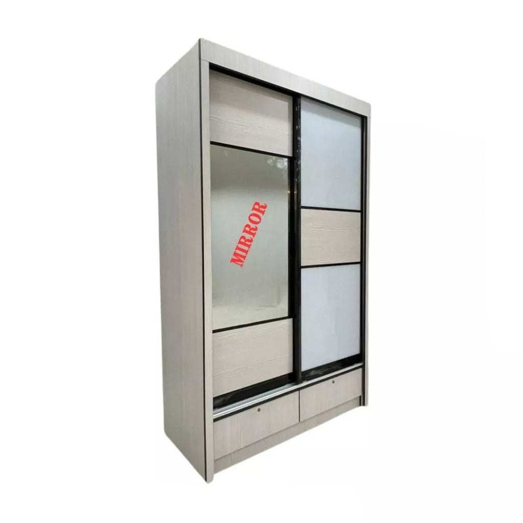 Lindy Series8 4 Feet Solid Sliding Door Wardrobe