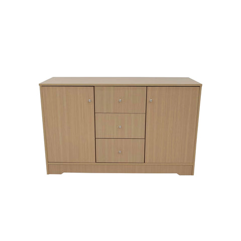 Image of Mio Series 8 Chest of Drawer with Cabinet In Natural