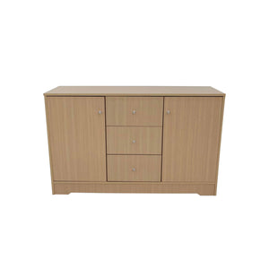 Mio Series 8 Chest of Drawer with Cabinet In Natural