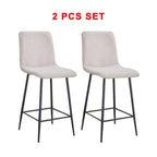 Hendrix Series 9 High Island Chair Bar Stool Chair Steel Legs
