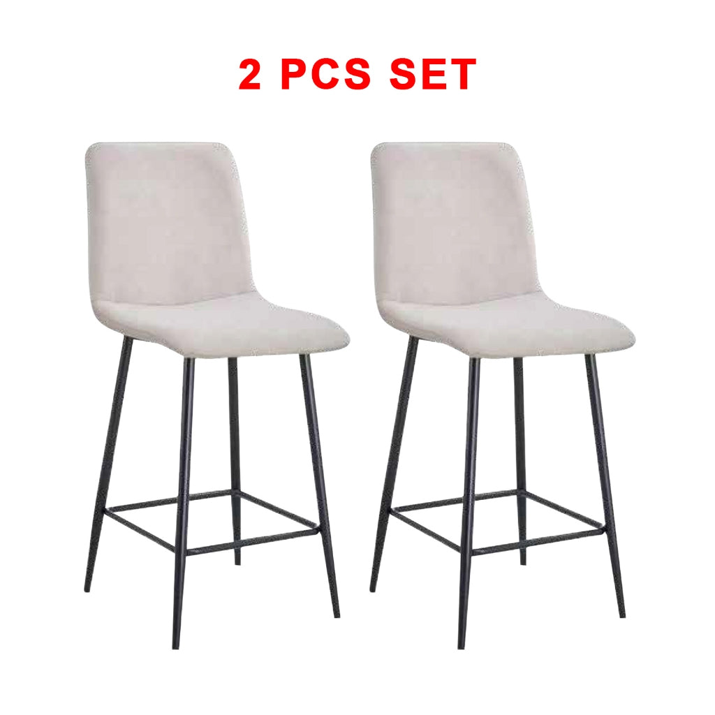 Hendrix Series 9 High Island Chair Bar Stool Chair Steel Legs