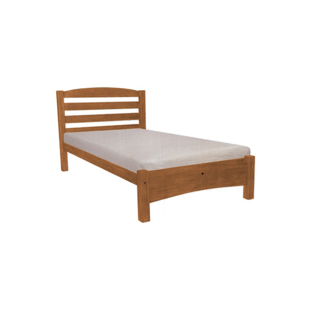 Robby Series 12 Wooden Bed Frame Cherry In Single/Super Single Size