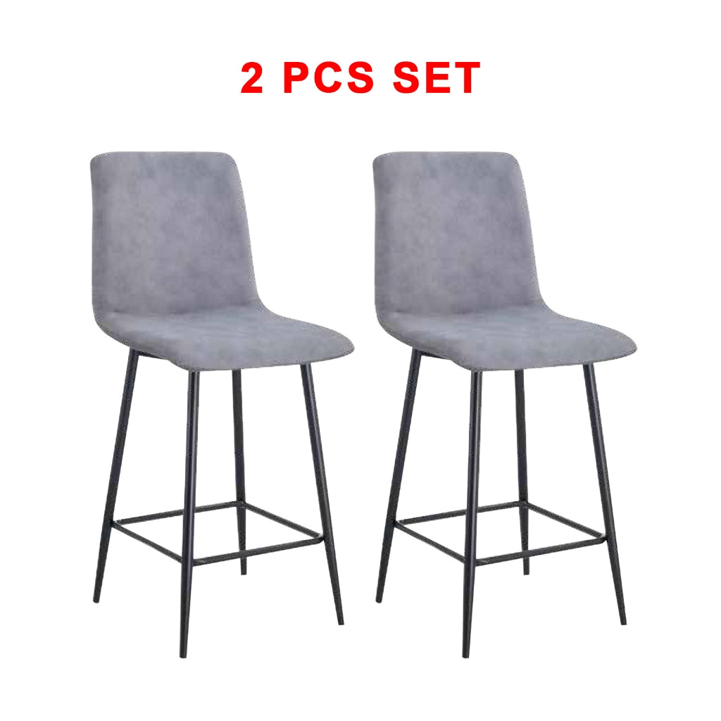 Hendrix Series 9 High Island Chair Bar Stool Chair Steel Legs