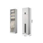 Jett  Series 2 2-Door + TOP  Wardrobe Swing Door In White Colour