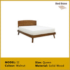 Britton Wooden Bedframe Collection Solid Wood - Queen Size with Mattress Option