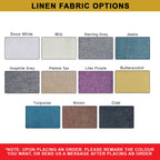 DR Chiro Gerna Queen/King Leather/Pet-Friendly Fabric Pull-Out Bed Frame in 30 Colors