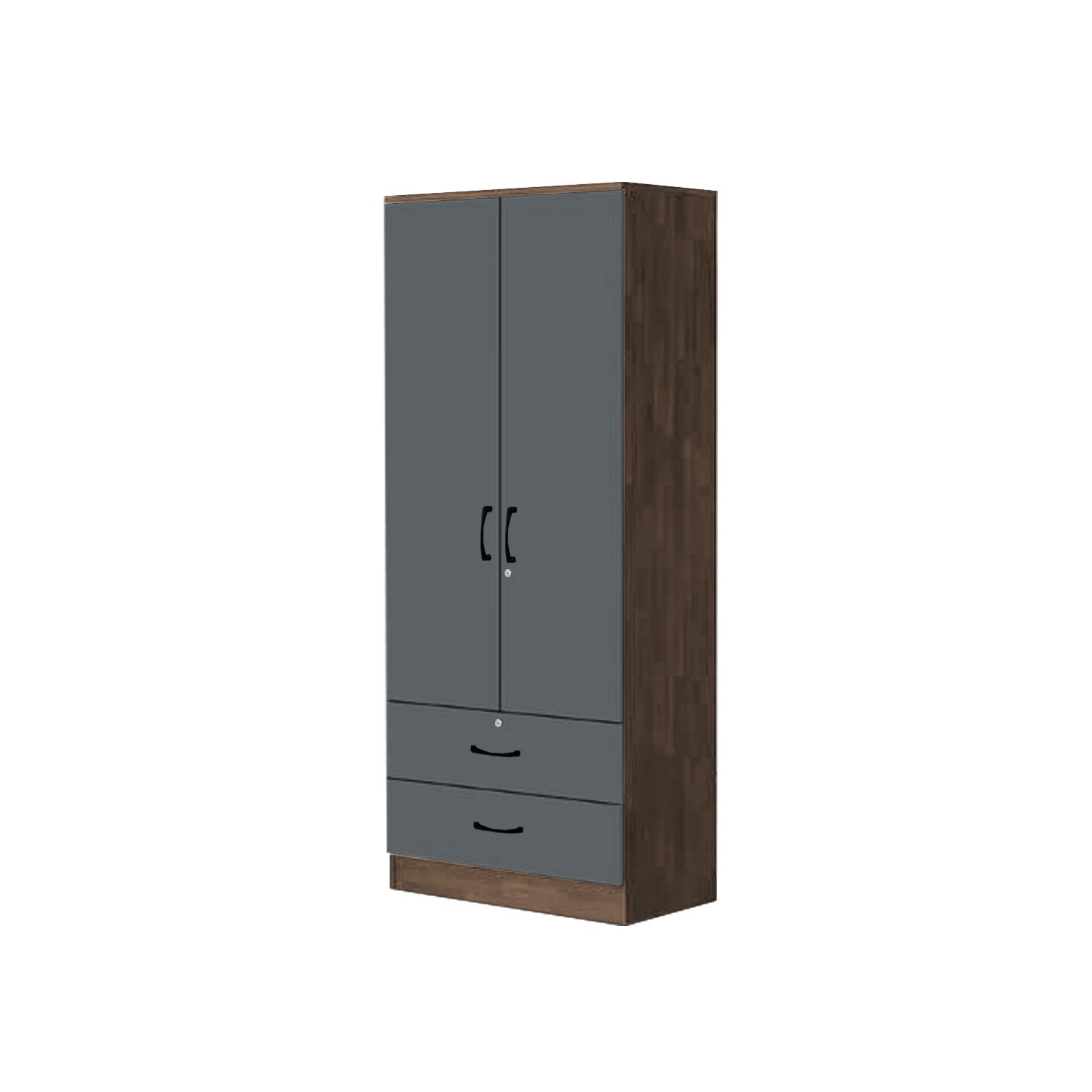 Paris Series 1/2/3/4/5 Doors Tall Wardrobe with Drawers and Top Cabinet in Columbia Grey