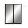 Kenzo Series 16 5ft Sliding Glass And Mirror Door Wardrobe