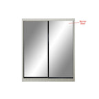 Kenzo Series 32 5ft Sliding Glass And Mirror Door Wardrobe