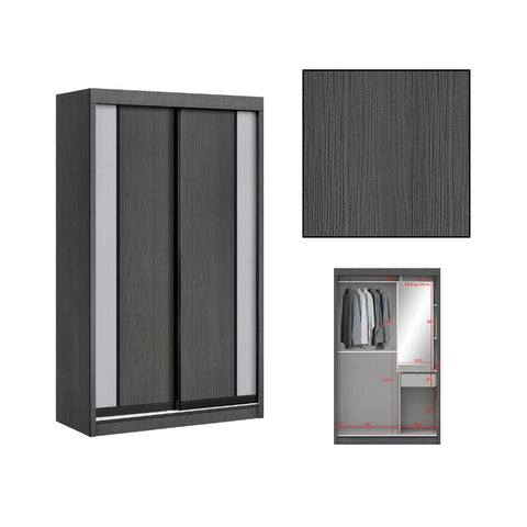 Image of Lexi Series 3 2-Door Sliding Door Wardrobe with inside mirror