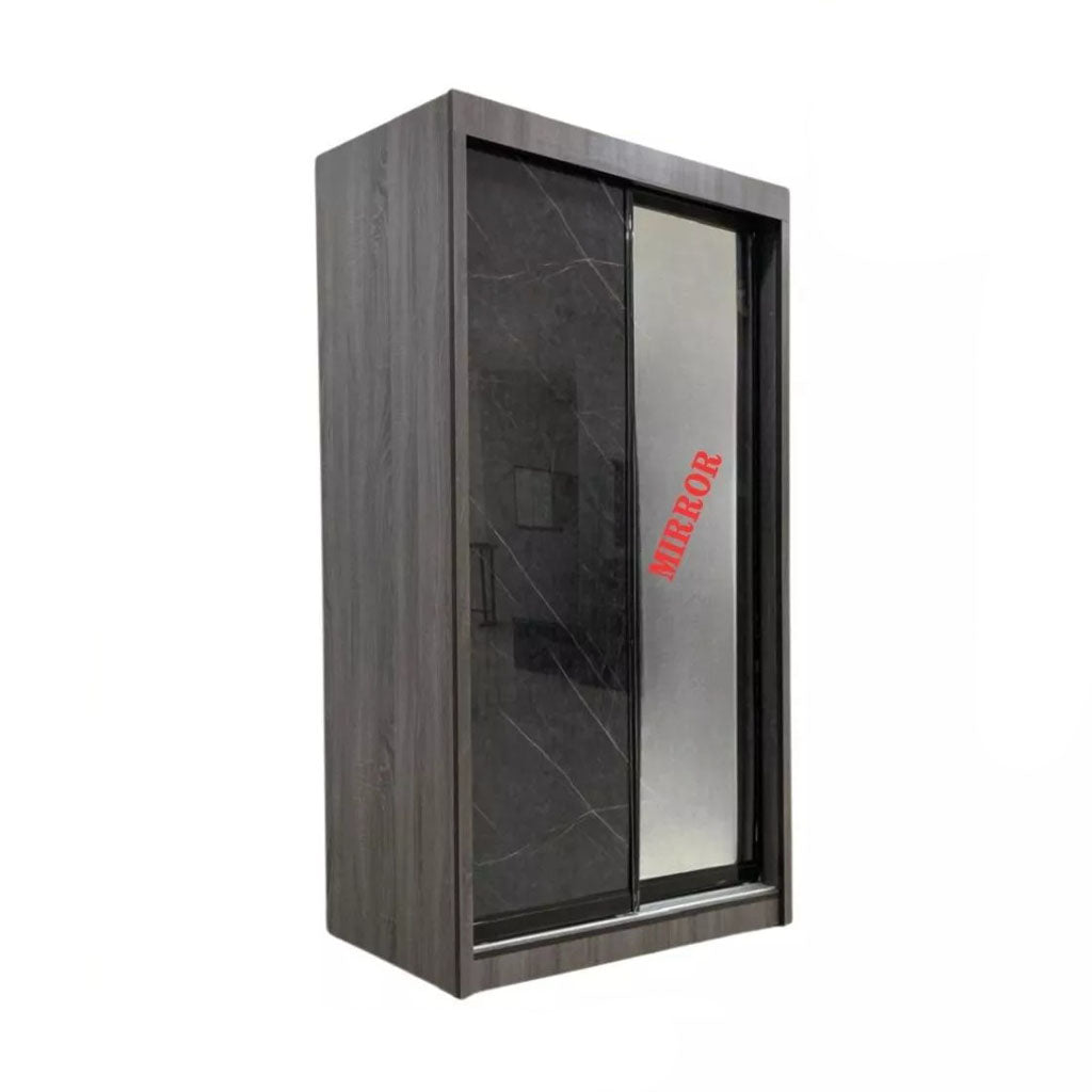 Lindy Series9 4 Feet Solid Sliding Door Wardrobe