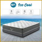 Honey Ice Cool 10" SensICE Series High Density Cooling Fabric Mattress - All Sizes