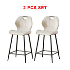 Hendrix Series 10 High Island Chair Bar Stool Chair Steel Legs
