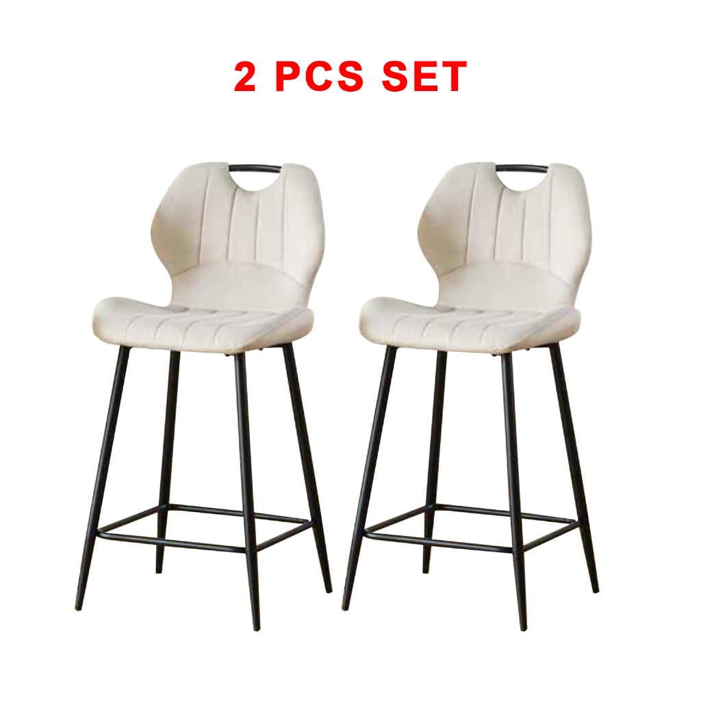 Hendrix Series 10 High Island Chair Bar Stool Chair Steel Legs