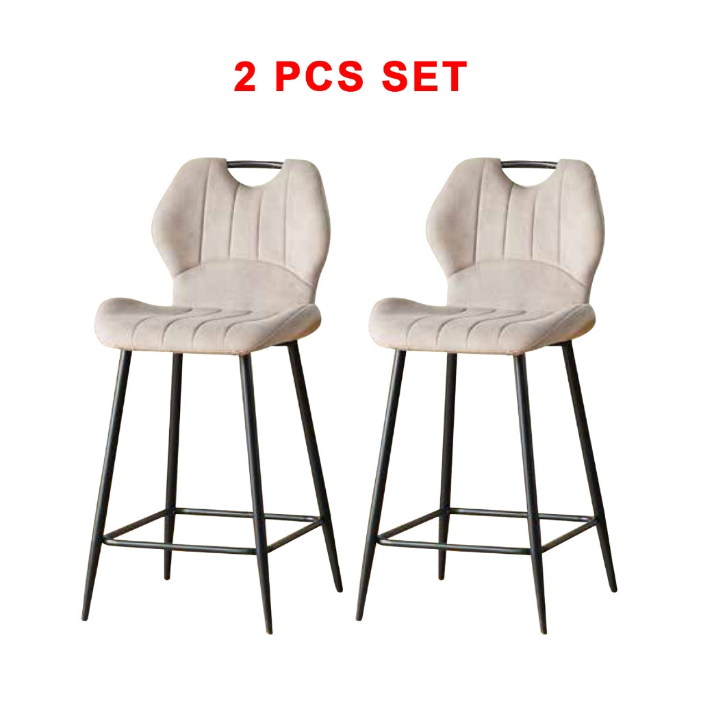 Hendrix Series 10 High Island Chair Bar Stool Chair Steel Legs