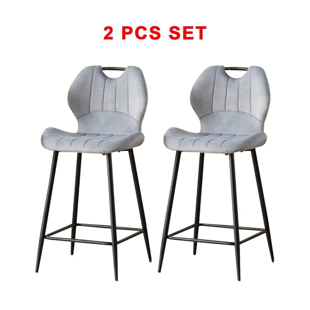 Hendrix Series 10 High Island Chair Bar Stool Chair Steel Legs