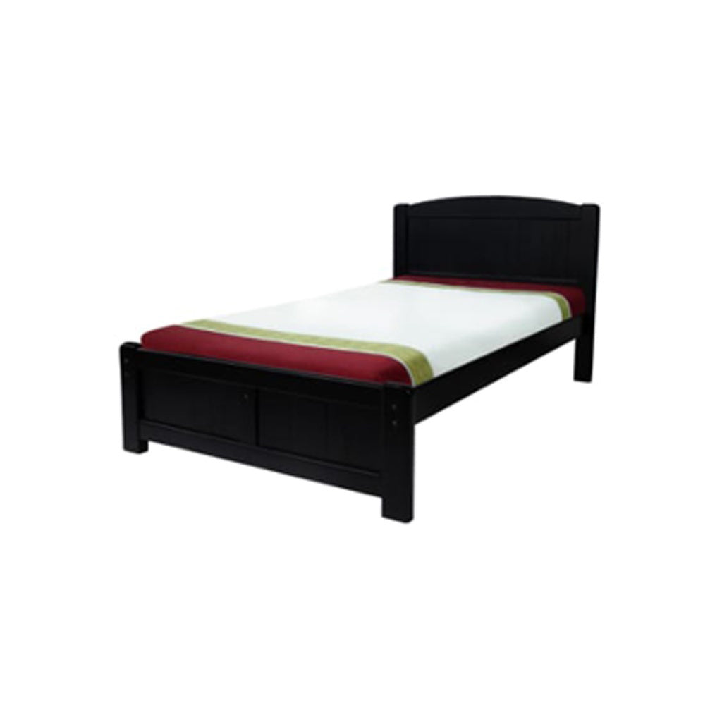 Robby Series 14 Wooden Bed Frame Walnut In Single/Super Single Size
