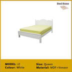 Britton Wooden Bedframe Collection Solid Wood - Queen Size with Mattress Option