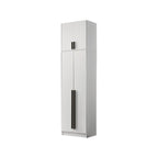 Jett  Series 2 2-Door + TOP  Wardrobe Swing Door In White Colour