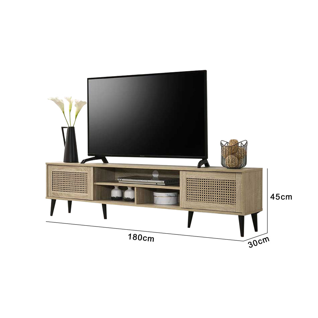Thalia Series 10 Premium TV Console with Compartment Storage