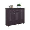 Howzer Series 10 Shoe Cabinet Collection in Dark Brown Colour