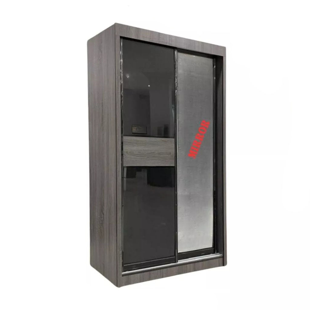 Lindy Series10 4 Feet Solid Sliding Door Wardrobe