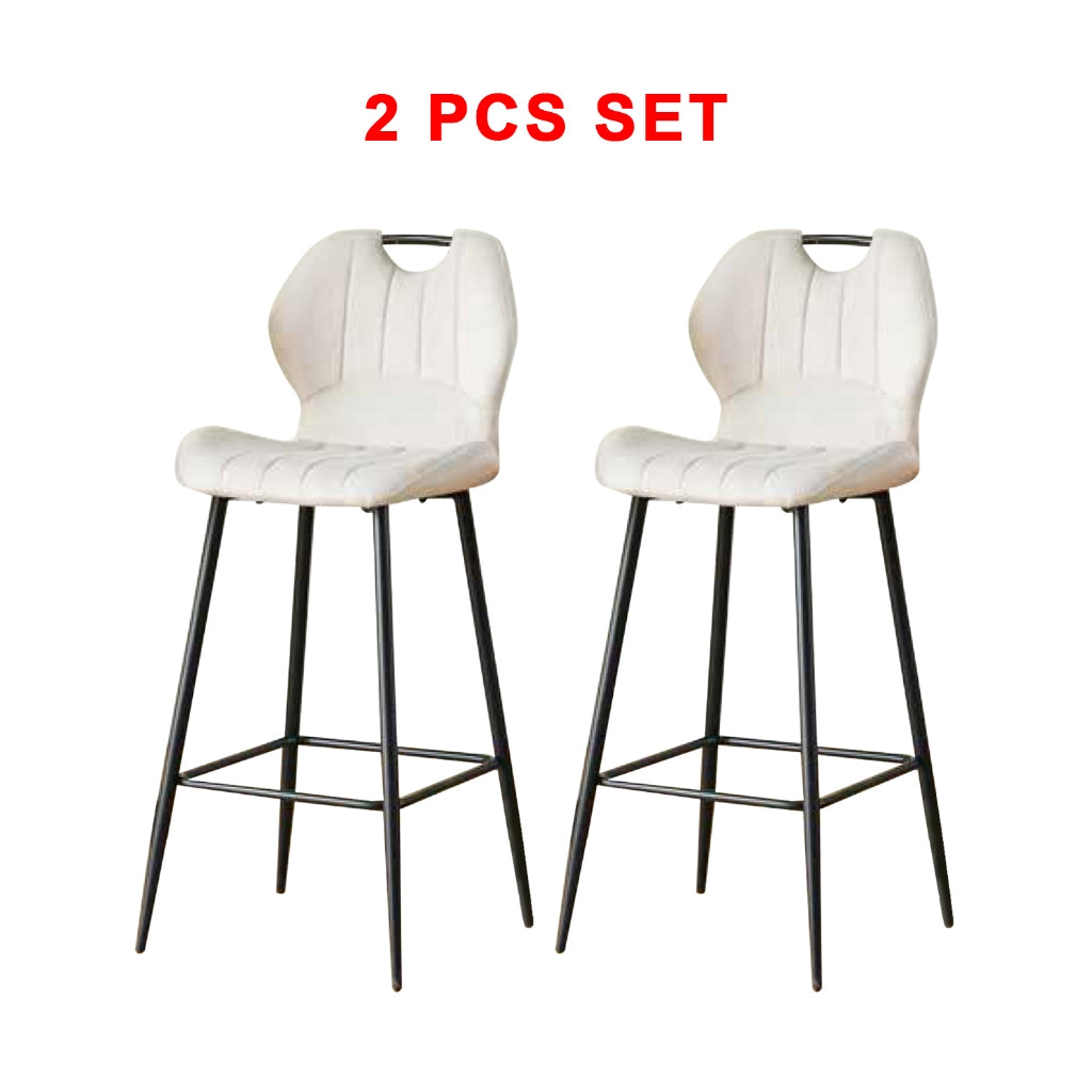 Hendrix Series 11 High Island Chair Bar Stool Chair Steel Legs