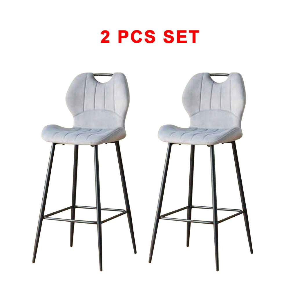 Hendrix Series 11 High Island Chair Bar Stool Chair Steel Legs