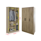 Toluca Bedroom Set Series 6 Includes Wardrobe/Bed Frame/Mattress In Queen And King Size.Free Installation