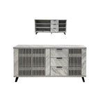 Pablo Chest of 3 Drawers 3 Doors Composite Wood in 15 Designs