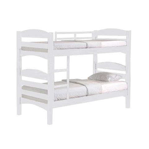 Image of Stella Series8 Solid Rubber Wood Bunk Bed with Pull-Out Add On Option Single/SuperSingle Size