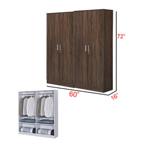 Toluca Bedroom Set Series 6 Includes Wardrobe/Bed Frame/Mattress In Queen And King Size.Free Installation