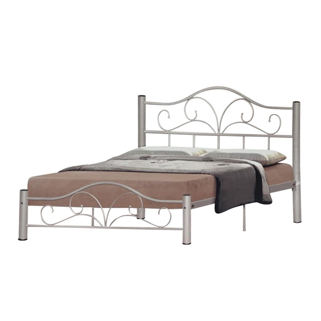 Omara Series Metal/Wood Bed Frame with Double Decker Collection - All Sizes