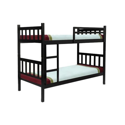 Image of Stella Series9 Solid Mahogany Wood Bunk Bed with Pull-Out Add On Option Single Size