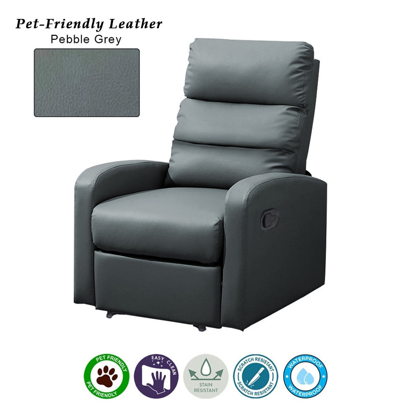 Scarlet Model L Premium Single Sofa Manual Recliner