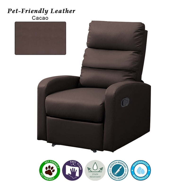 Scarlet Model L Premium Single Sofa Manual Recliner