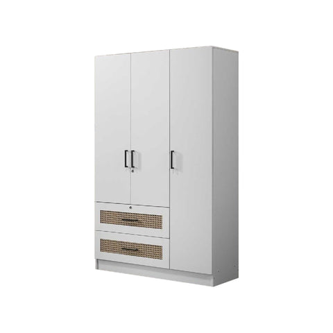 Image of Percie 3-Door 2-Drawer Wardrobe Series 12